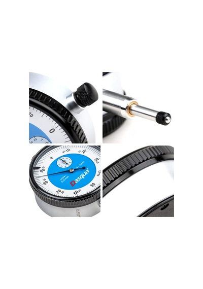 Dasqua 5111-1205 Kulaklı Analog Komparatör Saati 0-10 Mm