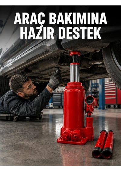2 Ton Hidrolik Kaldırma Gücü İle Güvenli Araç Desteği Akıllı Saat
