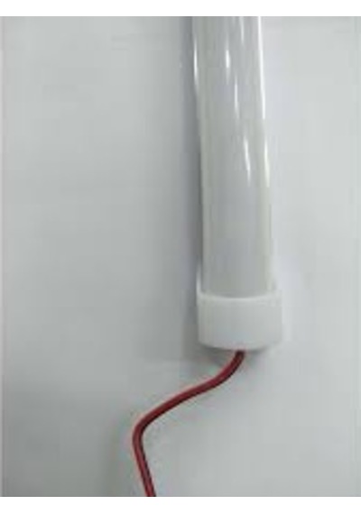 12 VOLT 72 LEDLİ BUZLU 1 MT KASALI BAR LED ( BEYAZ RENK )
