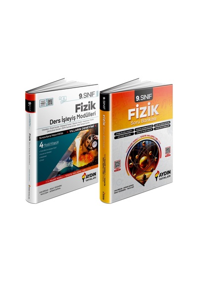 Aydın 2025 9. Sınıf Fizik Ders Anlatım Fasikülleri + Konu Özetli Soru Seti 2 Kitap