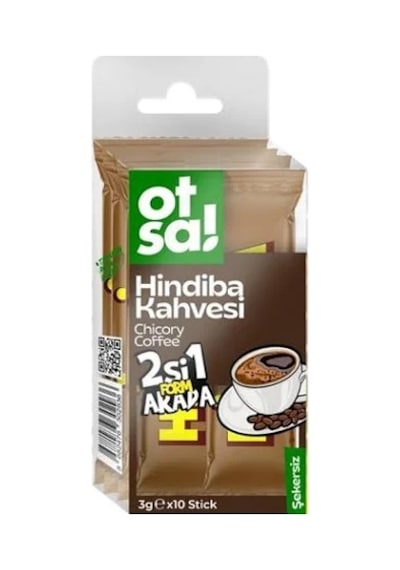 Otsa Hindiba Kahvesi Tek Kullanımlık Şase 3gr 10
