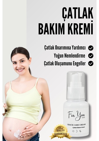 Çatlak Önleyici Bakım Krem- Hamilelik & Doğum Sonrası Çatlak Bakım Kremi