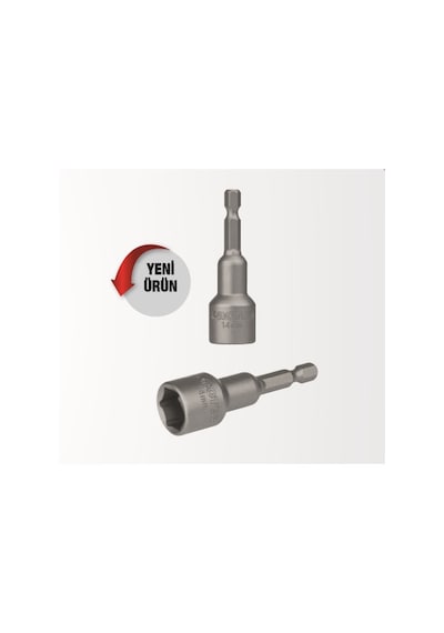 Çatı Adaptörü 10 MM Manyetik Uçlu Trapez Lokma 10 MM Somun Tutucu