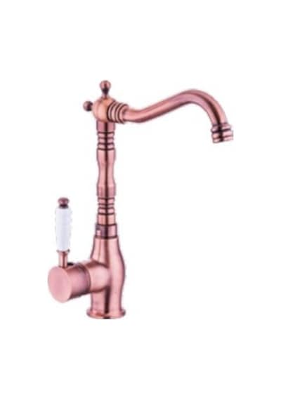 Bakır Porselen Kol Te Mix Se Lavabo ve Mutfak Bataryası