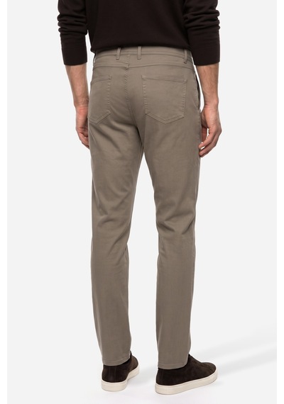 Mudo Erkek Erkek Vizon Rengi Slim Straight Fit Pantolon 1271201 VİZON