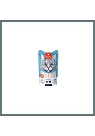 Wanpy Ton Balıklı Krema Kedi Ödülü 25x14 Gr Ventra