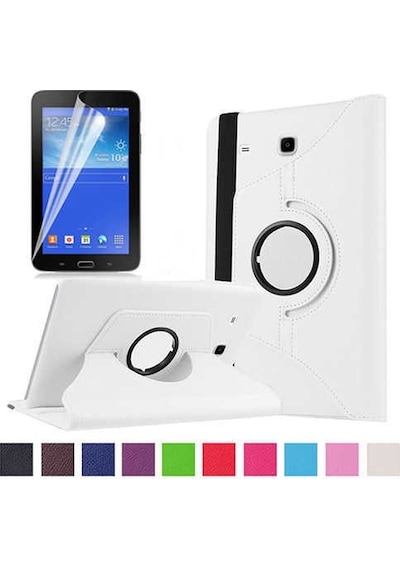 Galaxy Uyumlu Tab 3 Lite 7.0 T110 Zore Dönebilen Standlı Tablet Kılıfı