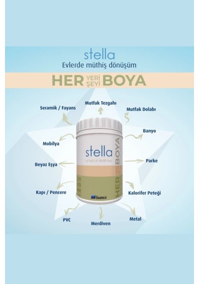 Stella Su Bazlı Saf Akrilik Boya Diğer