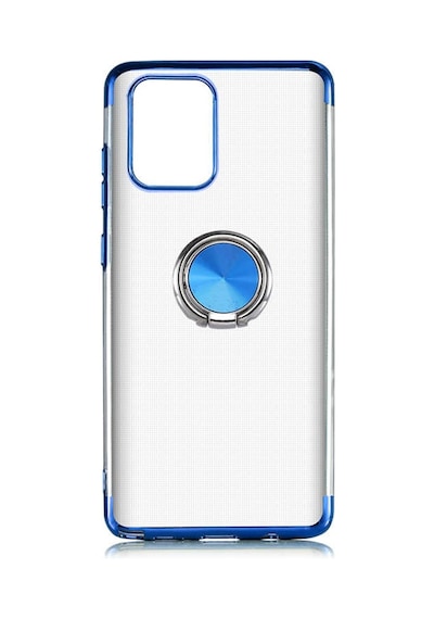 Galaxy A91 (S10 Lite) Kilif Gess Kenarlari Renkli Yüzük Aparatli 492708478