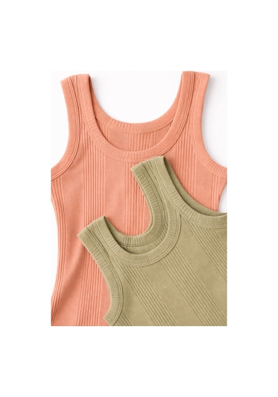Demirsa Boutique Pamuklu Penye Kaşkorse Kumaş Kalın Askılı Oval Yaka Pudra Ve Yeşil Kadın 2'li T-shirt Atlet Pudra-yeşil Demirsa Boutique Pamuklu Penye Kaşkorse Kumaş Kalın Askılı Oval Yaka Pudra Ve Yeşil Kadın 2'li T-shirt Atlet Pudra-yeşil