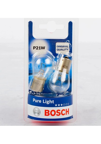 Bosch P21w Pure Light Fren Stop Araç Ampulü 2'li Paket