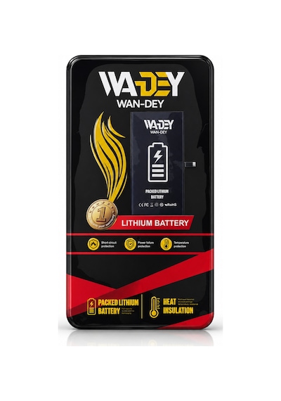 Wan-dey Apple iPhone Uyumlu 13 Pro Max  Uyumlu Batarya 4950 Mah Uyarı Vermeyen Pil