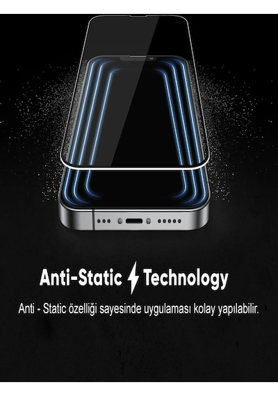 Xiaomi Uyumlu Redmi Note 10c Tam Kaplayan Anti Statik Dayanıklı Süper Cam Ekran Koruyucu