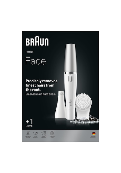 Braun Facespa Yüz Epilatörü, Yüz Temizleme Başlığı, 810