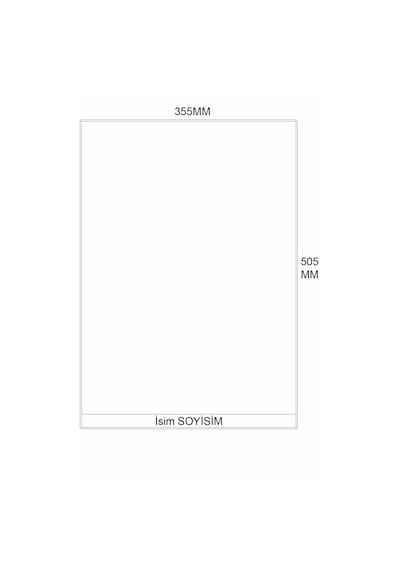 Kişiselleştirilebilir Duralit Mdf Resim Altlığı Ham Mdf 35 x 50 CM 3 MM Levha