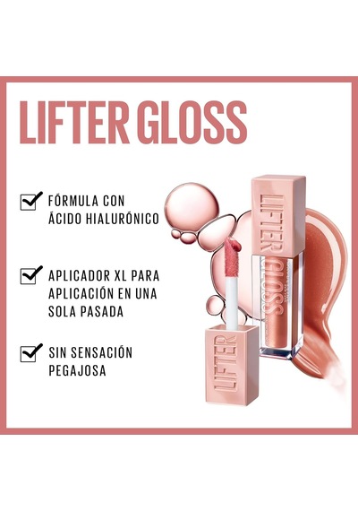 Maybelline New York Lifter Gloss Nemlendirici Dudak Parlatıcısı- 009 Topaz Genel
