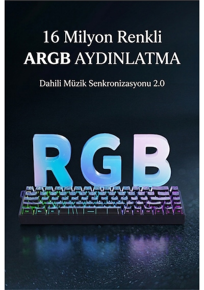 Ak680v2 Manyetik Switch Rapid Trigger 8000hz Klavye-128k Scan Rate-bilek Askısı