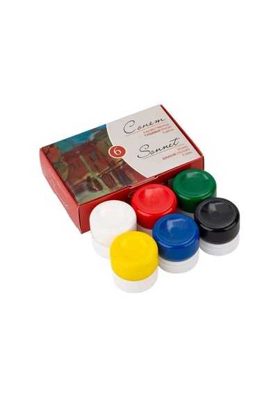 Sonnet Guaj Boya 20 Ml 6 Lı Set 36411143 Standart