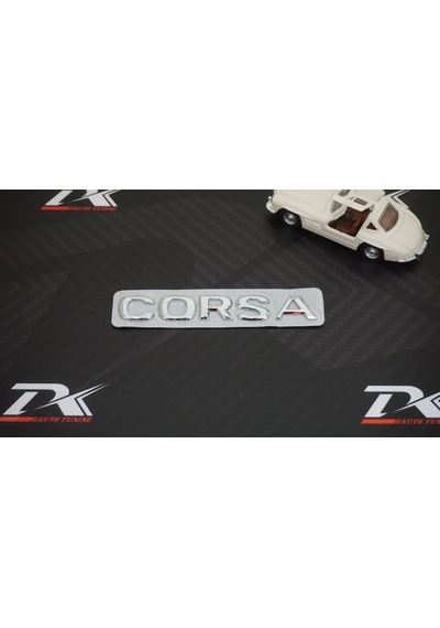 Opel Corsa 3M 3D Krom Abs Logo Amblem