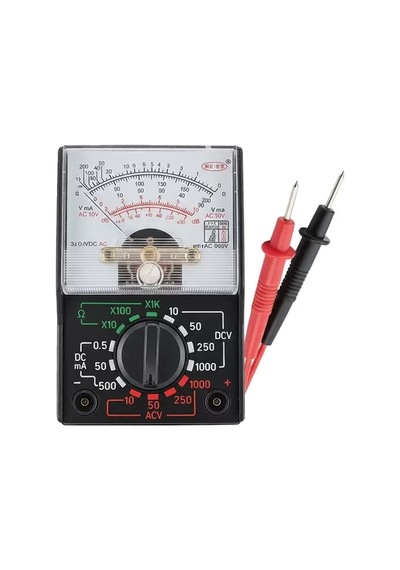 Hubrendy Sh Powermaster Yx-1000a Profesyonel Analog Multimetre İbreli Avometre Ac/dc Voltaj Ve Akım