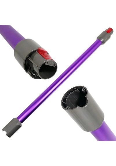 Dyson V15 Detect Uyumlu Absolute İle Süpürge Borusu Mor