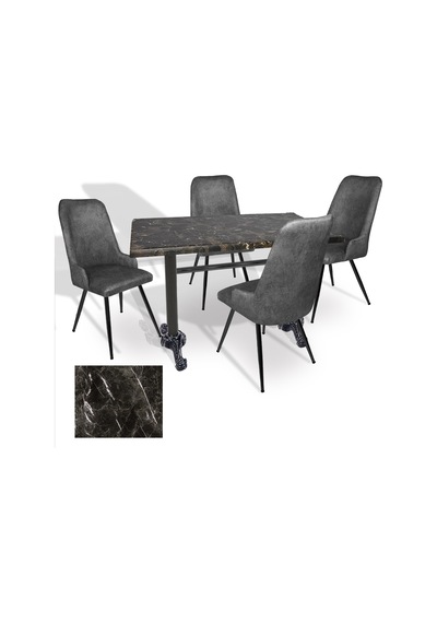 Çipa - Çırağan Mutfak Masa Takımı - 70x120 Werzalit, Wermodin Ve Allzalit Tabla - Teramo - Füme Çok Renkli Çipa - Çırağan Mutfak Masa Takımı - 70x120 Werzalit, Wermodin Ve Allzalit Tabla - Teramo - Füme Çok Renkli