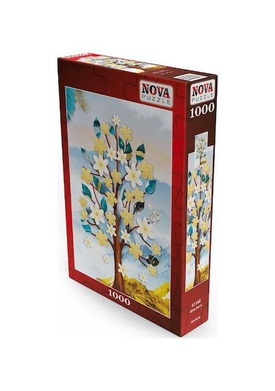 Nova Puzzle 1000 Parça Altın Sarısı Ağaç Puzzle