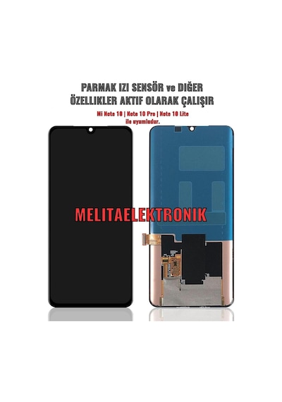 Xiaomi Mi Note 10 Mi Note 10 Pro Lcd Ekran Dokunmatik Kasalı