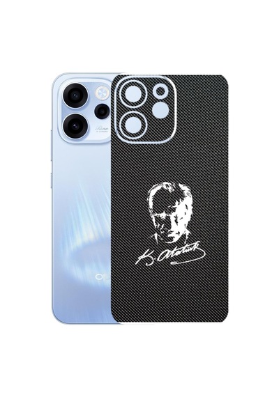 Oppo Reno 15f İle Uyumlu Bumper Serisi Premium Arka Kapak Kaplama Kenarlar Yoktur