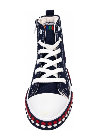 Rocky Unisex Çocuk Yüksek Bilekli Sneaker Lacivert