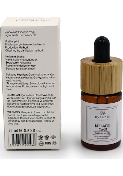 Aysenin Biberiye Yağı / Rosemary Oil 15 ML