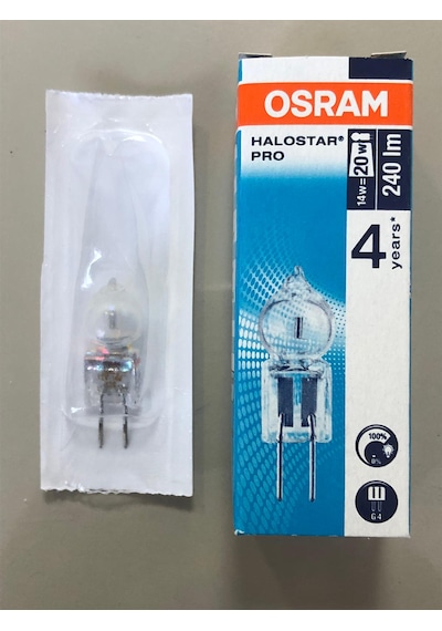 5 Adet Osram 64423 Halojen Lamba 12v 14w 20w 240 Lümen 4000 S