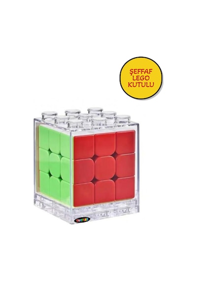 Qy 3x3 Yongshi S Zeka Küpü Speed Cube Şeffaf Birleşebilir Modüler Kutulu Eqy969