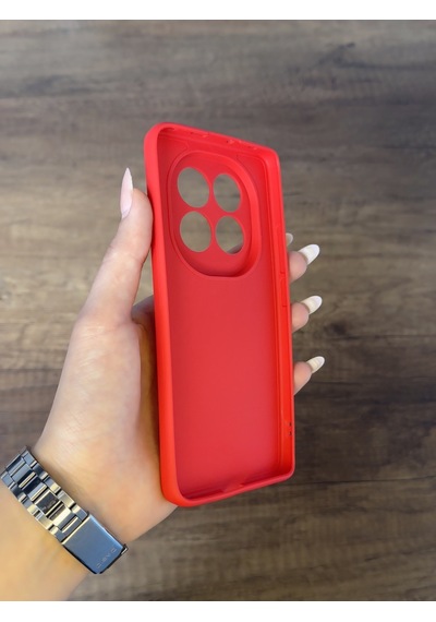 Redmi Note 14 Pro 5g Uyumlu Kamera Korumalı Darbeye Dayanıklı Renk Atmayan Keep Silikon Kılıf Kırmızı