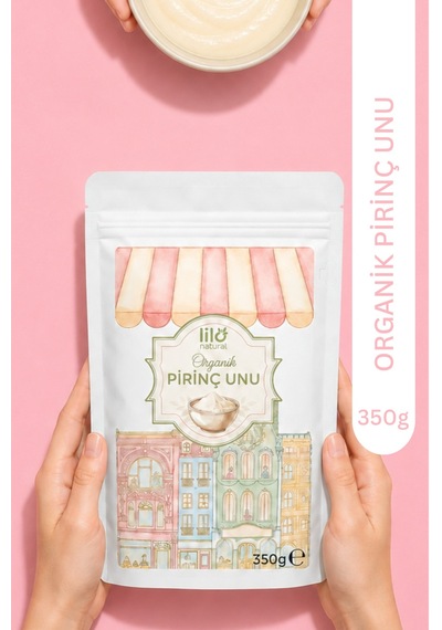 Organik Pirinç Unu 350 G Kilitli Ambalaj, Bebek Ek Gıdasına Uygun - 874972196 Diğer