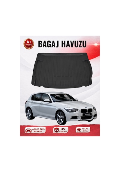 Bmw 1 Serisi F20 Hb 2012 Ve Sonrası 3d Bagaj Havuzu Premıum A+
