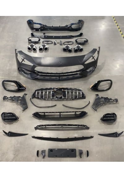 Mercedes Cla45 W118 C63 Amg Ön Tampon Set 2019-2022 Arası Uyumlu