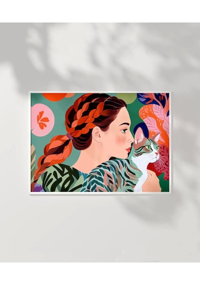 Çerçevesiz Poster Renklerin Ahengi