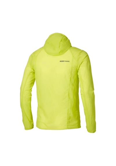 Mizuno Tech Light Hooded Jacket Erkek Yağmurluk Sarı Çok Renkli