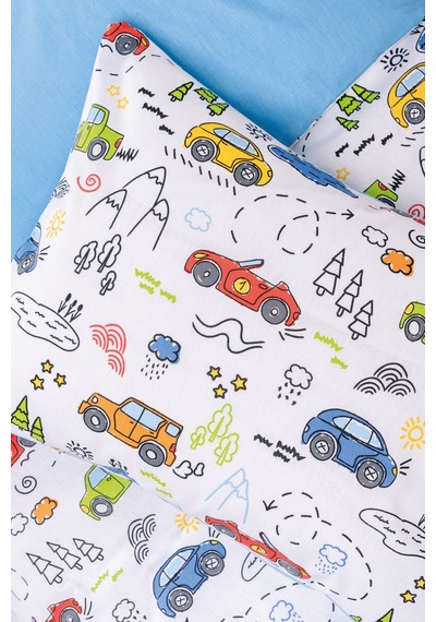 Cotton Box Bebek Nevresim Takımı Scooty Mavi