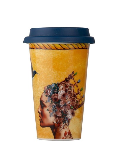 Lucky Art Hannah Bone Latte Mug Lyeg 214