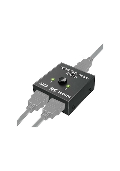 Maxgo MG-2162 2 Port Çift Yönlü 4K HDMI Çoklayıcı Splitter Switch Çoğaltıcı