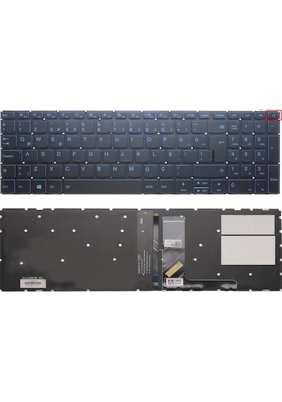 Lenovo Sn5364 Klavye Tr Mavi Tuş Işıklı