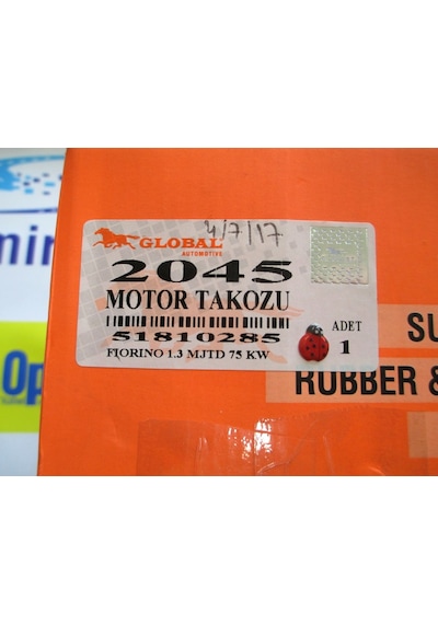 51810285 Motor Takozu (Yağlı) Sağ Taraf 1,3 Jtd./Hdı Fiorino GLOB