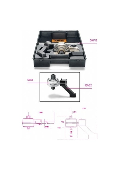 Tork Artırıcı Takımı 4 Parça 560/c4+ N11.22301