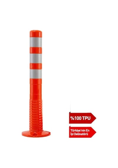 75 Cm Delinatör Otopark Trafik Delinatör Esnek Yol Ayırıcı
