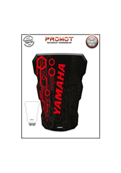 Motosıklet Kaplama Tank Pad Her Motora Uyumlu 417