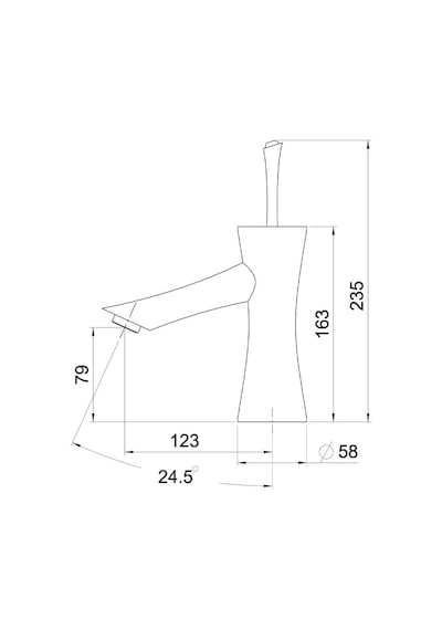Fontana F-611 Lavabo Bataryası Krom
