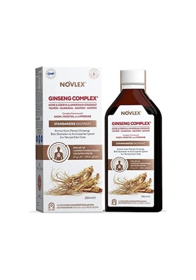 Novlex Gingseng Complex Amerikan Gingsengi Ve Bitki Ekstreleri 25