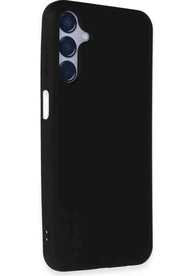 Newface - 486 - Samsung Galaxy Uyumlu M15 Kılıf First Silikon - Csmo-tex - - Siyah Sıyah